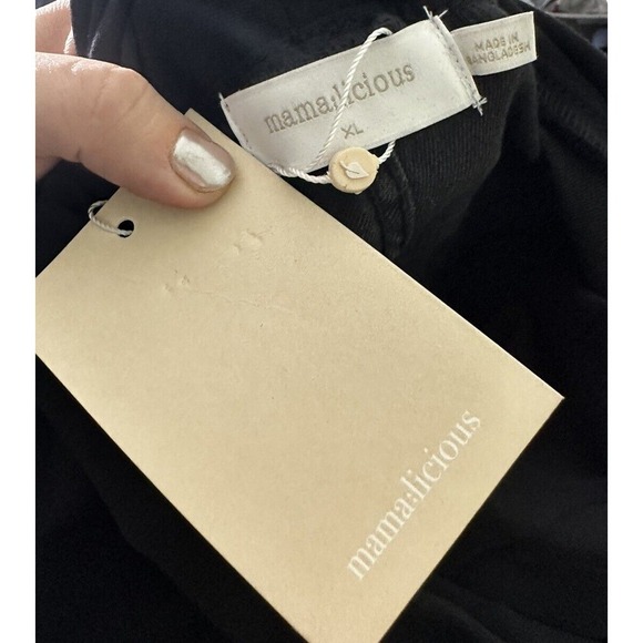 Mama;licious Maternity Jeggings Sz XL Ankle Jeans Over The Bump stretch​​​ - Picture 7 of 13